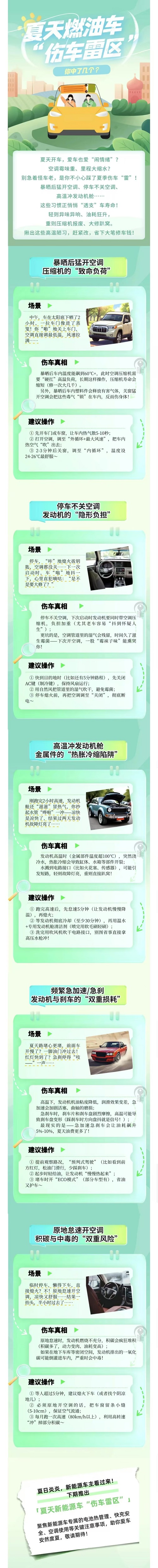19.夏天燃油車“傷車?yán)讌^(qū)”，你中了幾個(gè)？