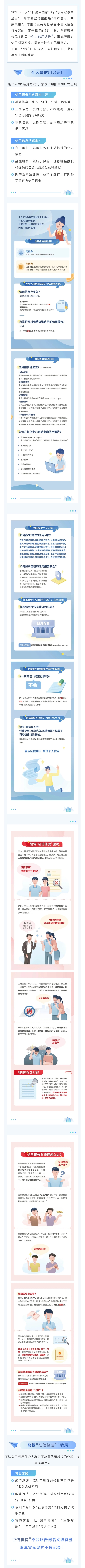 【守護(hù)信用，共贏未來】6·14信用記錄關(guān)愛日知識講堂