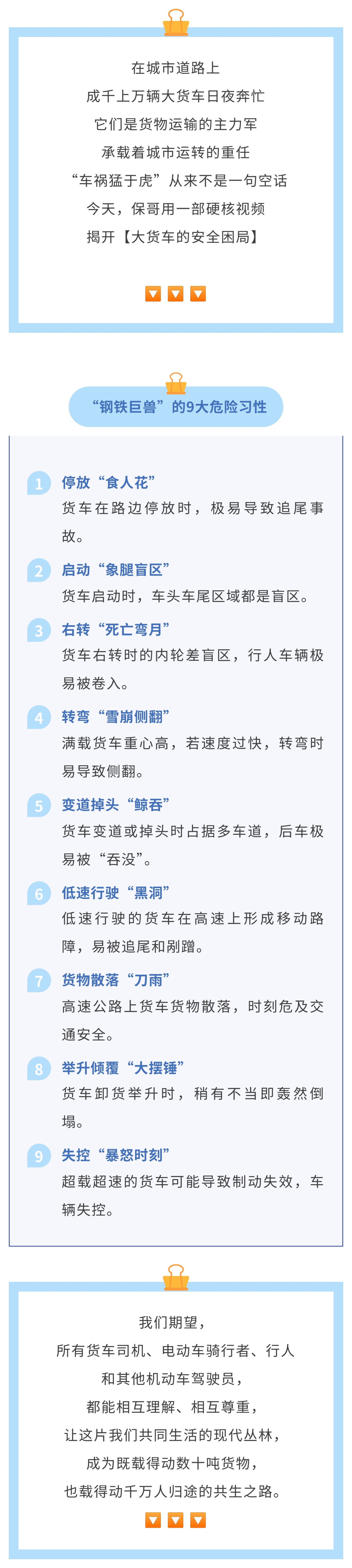 金融消保丨行人與司機(jī)必知的大貨車避險(xiǎn)技巧，筑牢生命安全防線