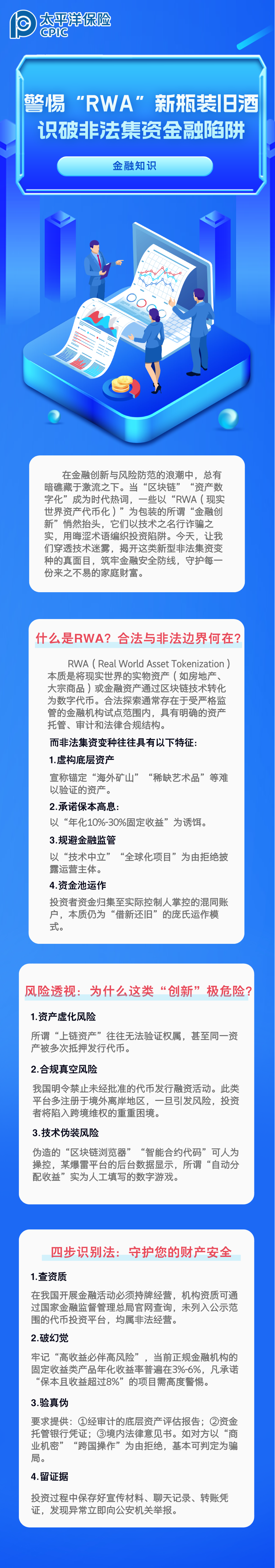 【金融知識】警惕“RWA”新瓶裝舊酒，識破非法集資金融陷阱 (1)