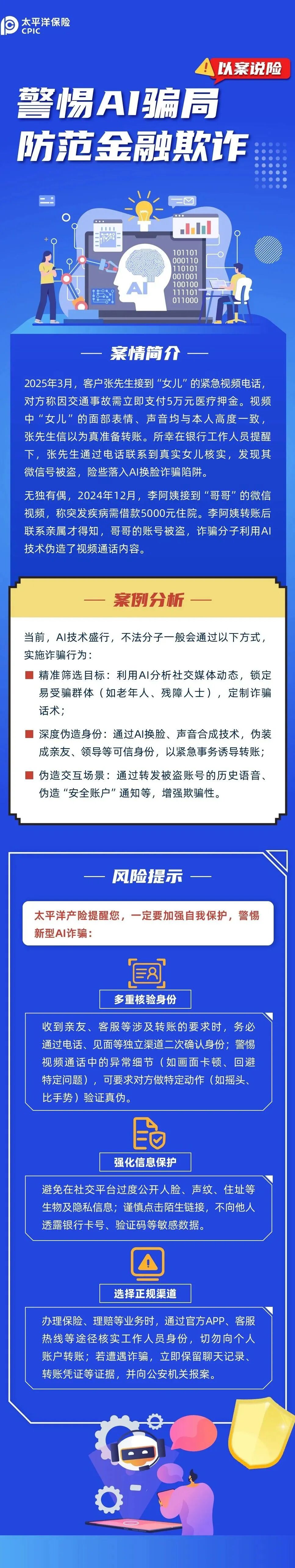 8.【以案說險】警惕AI騙局，防范金融欺詐